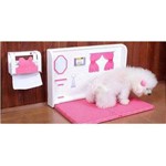 Kit Pipi Dollys Sanitário Luxo para Cães Fêmeas - Rosa