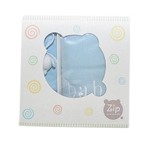 Kit Presente Baby Manta Soft Azul (manta, Sapatinhos e Blanket)