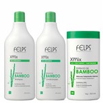 Kit Profissional Felps Xmix - Shampoo Condicionador e Máscara de Hidratação 3X1000ml