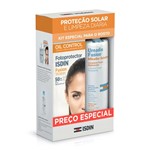 Kit Protetor Solar Facial Isdin Fusion Water Oil Control Fps50+ 50ml + Água Micellar Ureadin 250ml Isdin Preço Especial
