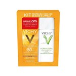Kit Protetor Solar Facial Vichy Capitail Soleil Toque Seco Fps50 50g
