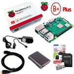 Kit Raspberry Pi 3 B+ Plus - Cartão 64gb - Case -nota Fiscal