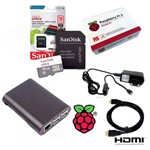 Kit Raspberry Pi 3 B+ Plus - Cartão16gb Fonte Nota Fiscal