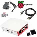 Kit Raspberry Pi 3 + Case Original +16gb+ Hdmi+ Fonte