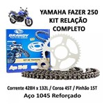 Kit Relação Completo Brandy Yamaha Fazer 250