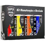Kit Revisao 1 Spray(Desengripante/Graxa Branca/Descabonizante/Limpa Bicos)