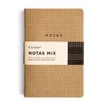 Kit Revistas Notas Mix 14x21 - Kraft Sortido