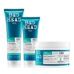 Kit Shampoo Bed Head Recovery 250ml + Condicionador 200ml + Mascara Treatment 200g