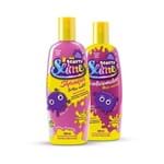 Kit Shampoo + Condicionador Beauty Slime Pink Neon 200ml