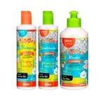 Kit Shampoo Condicionador e Ativador de Cachos Legal é Hidratar Kids #TodeCachinho - Salon Line