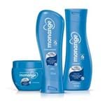 Kit Shampoo, Condicionador e Creme de Tratamento Monange Lisos Radiantes com 350ml