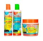 Kit Shampoo Condicionador e Máscara Legal é Hidratar Kids #TodeCachinho - Salon Line