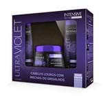 Kit Shampoo Condicionador Máscara Desamarelador Ultra Violet Intensive Repair - Triskle