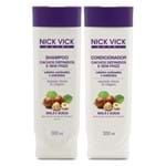 Kit Shampoo + Condicionador Nick & Vick Nutri-Hair Cachos Definidos e Sem Frizz Kit