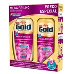 Kit Shampoo + Condicionador Niely Gold Mega Brilho