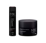 Kit Shampoo e Máscara Matizador - MK Cosmestic