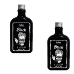 Kit 2 Shampoo Restaurador Cabelos Grisalhos Gradual Black