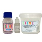 Kit Slime Siquiplás Cola Branca + Ativador + Óleo de Silicone 210g