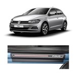 Kit Soleira Volkswagen Polo 2018 4 Portas Carbono