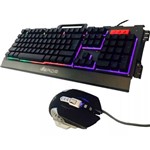 Kit Teclado e Mouse Gamer com Fio Jp-133
