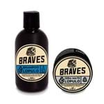 Kit The Braves Shampoo e Cera Conjunto