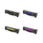 Kit Toner Hp CP1215 CP1515 CM1312 Comp. Chinamate 04 Cores
