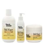 Kit Total Repair Magic Beauty - Shampoo + Condicionador + Leave-in Kit