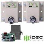 Kit 2 Travas Lock Plus Elétricas P/ Portão Automático + Modulo Temporizador 127v