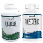Kit Triptofano - Suplemento Alimentar L-triptofano + Chlorella Melcoprol