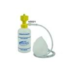 Kit Umidificador P/ Ar Comprimido - Frasco em PVC 250 Ml e Máscara Adulto - Unitec - UD221