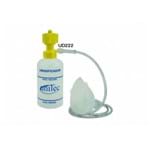 Kit Umidificador P/ Ar Comprimido - Frasco em PVC 250 Ml e Máscara Infantil - Unitec - UD222