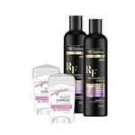 Kit 2UN Desodorante Creme Rexona Clinical Women 48g + 2UN Shampoo Tresseme Reconstrucao Forca 400ml