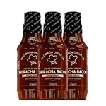 Kit 3un Molho de Pimenta Sriracha Bacon - de Cabrón