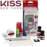 Kit Unha Acrílico Profissional para Iniciantes Kiss New York