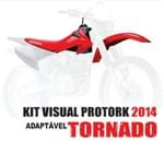 KIT VISUAL PRO TORK 1 - Transforme Sua Tornado em CRF230 2014 - Banco Original KIT VISUAL PRO TORK 1 - Tornado em CRF230 2014 - Banco Original