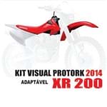 KIT VISUAL PRO TORK 3 - Transforme Sua XR200 em CRF230 2014 - Banco Original KIT VISUAL PRO TORK 3 - XR200 em CRF230 2014 - Banco Original