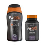 Kit Vivitá Fitcell C/ 1 Pote 60 Cápsulas + 1 Frasco Gel Colágeno