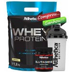 Kit Whey Pro Series (whey Protein Pro Series 1,8kg + Glutamine 150g + Coqueteleira Nutrition 700ml)
