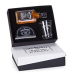 Kit Whisky Jack Daniel´s 200ml + 1 Porta Guardanapos + 1 Copo e Porta Copo