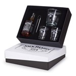 Kit Whisky Jack Daniel´s 375ml + Balde + 2 Copos e Pinça