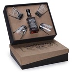 Kit Whisky Jack Daniel's + 4 Copos Personalizados (SQ14897K)