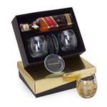 Kit Whisky Johnnie Walker Red Label 500ml + 2 Copos Presonalizados + 2 Porta Copos (SQ16165)