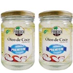 Kit 2x Óleo de Coco Extra Virgem Premium - 500ml