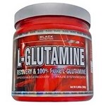 L - Glutamine 300g Black Nutrition - Glutamina
