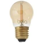 Lamp Led Mini Bulb Fil 2,5w 127/220v E27 Incolor