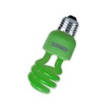 Lâmpada Eletrônica Espiral Verde 14w 127v