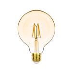 Lampada Filamento Led G95 4,5w Vintage 127v 2400k Dim Stella Sth8281/24