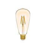 Lampada Filamento St64 Vintage Led 4,5w Dimerizavel 220v 2400k Stella Sth8272/24