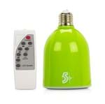 Lâmpada LED com Caixa de Som Bluetooth e Controle Remoto Verde