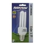 Lâmpada Rayovac Fluorescente Compacta CFL Luz Branca 15W 127V ou 220V com 1 Unidade